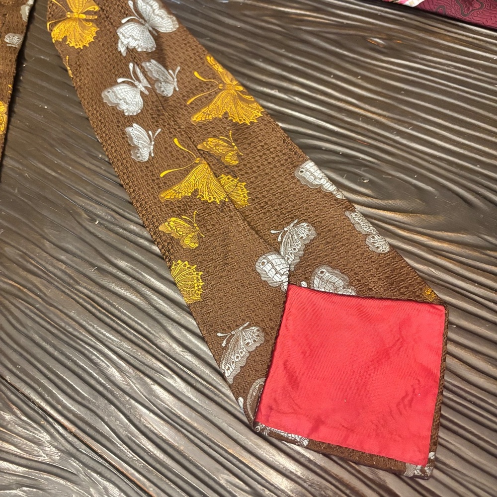 Lot of 3 Vintage 70s Ties - Picture 4 of 7